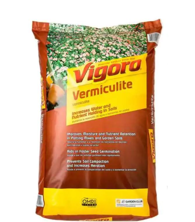 Photo 1 of 8 BAGS- Vigoro 8 Qt. Organic Vermiculite Soil Amendment