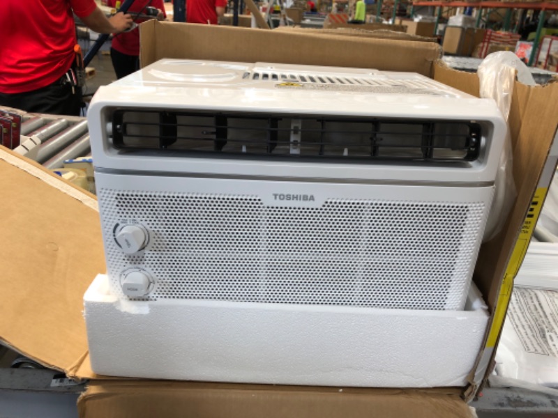 Photo 4 of Toshiba 5,000 BTU 115-Volt Window Air Conditioner in White