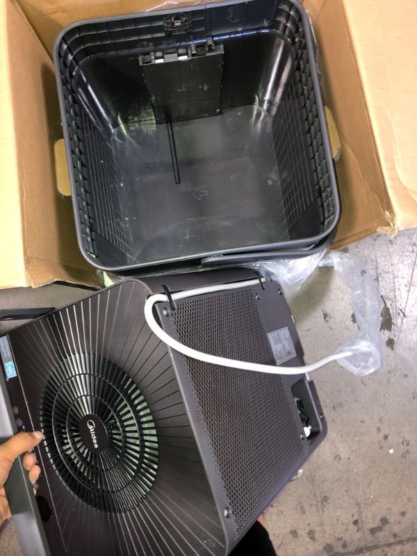 Photo 1 of Midea 50-Pint CUBE Smart Dehumidifier with Pump, 3X More Water Capacity, ENERGY STAR MOST EFFICIENT for up to 4,500 sf