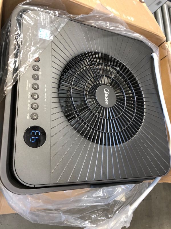 Photo 1 of Midea 50-Pint CUBE Smart Dehumidifier with Pump, 3X More Water Capacity, ENERGY STAR MOST EFFICIENT for up to 4,500 sf