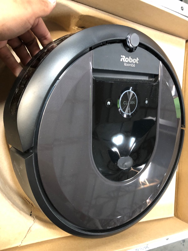 Photo 26 of iRobot Roomba i7+ (7550) Robot Vacuum with Automatic Dirt Disposal - Empties Itself for up to 60 days, Wi-Fi Connected, Smart Mapping, Works with Alexa, Ideal for Pet Hair, Carpets, Hard Floors, Black
