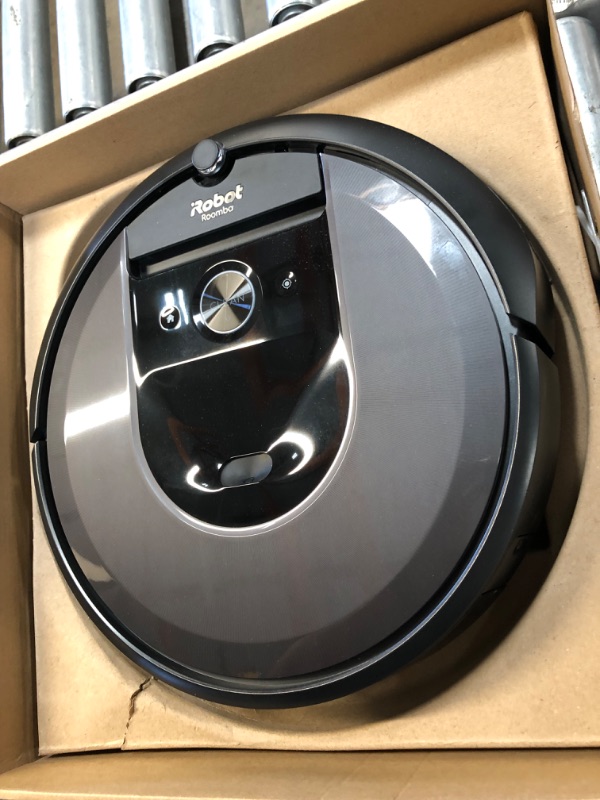 Photo 25 of iRobot Roomba i7+ (7550) Robot Vacuum with Automatic Dirt Disposal - Empties Itself for up to 60 days, Wi-Fi Connected, Smart Mapping, Works with Alexa, Ideal for Pet Hair, Carpets, Hard Floors, Black
