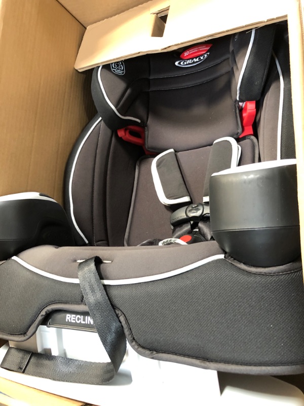 Photo 3 of Graco Atlas 65 2-in-1 Harness Booster Car Seat, Glacier