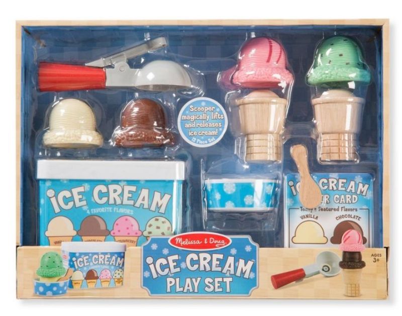 Photo 1 of Melissa & Doug Scoop & Serve Ice Cream Set

