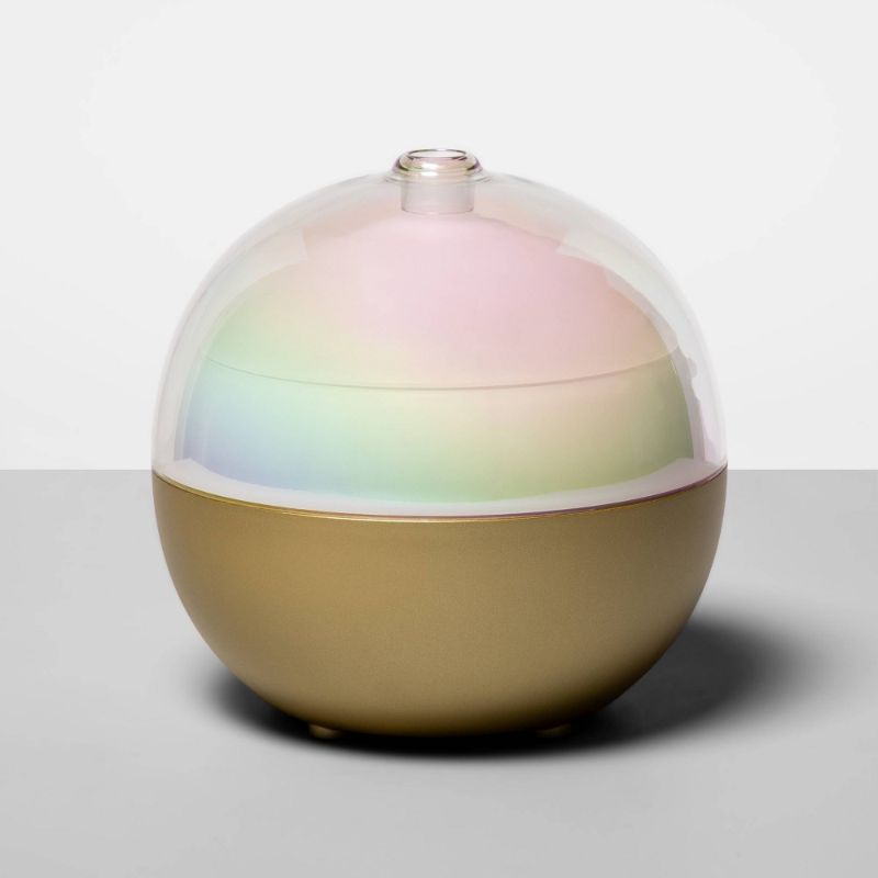 Photo 1 of 300ml Color-Changing Oil Diffuser White/Gold - Opalhouse™
