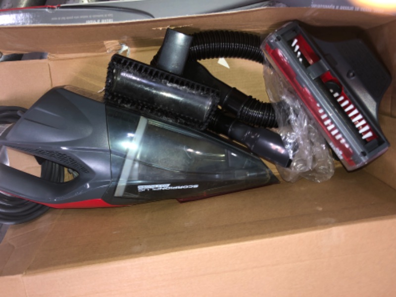 Photo 2 of Dirt Devil Scorpion+ Boost Bundle Corded Hand Vacuum - SD30026BDI

