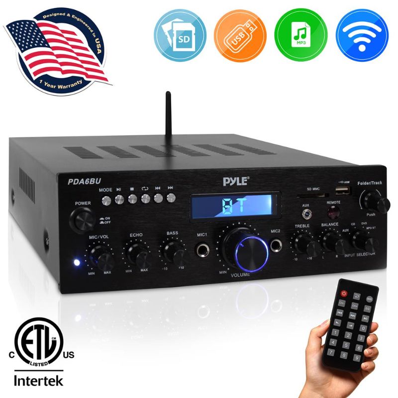 Photo 1 of Bluetooth Stereo Amplifier Receiver
