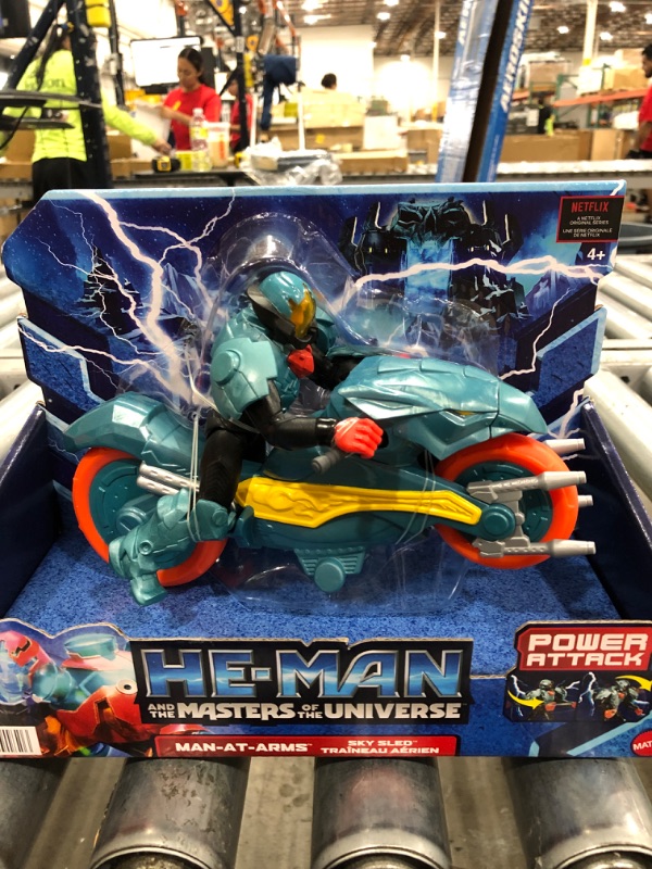 Photo 1 of Masters of the Universe Man-at-Arms Action Figure Set 2 Pieces
