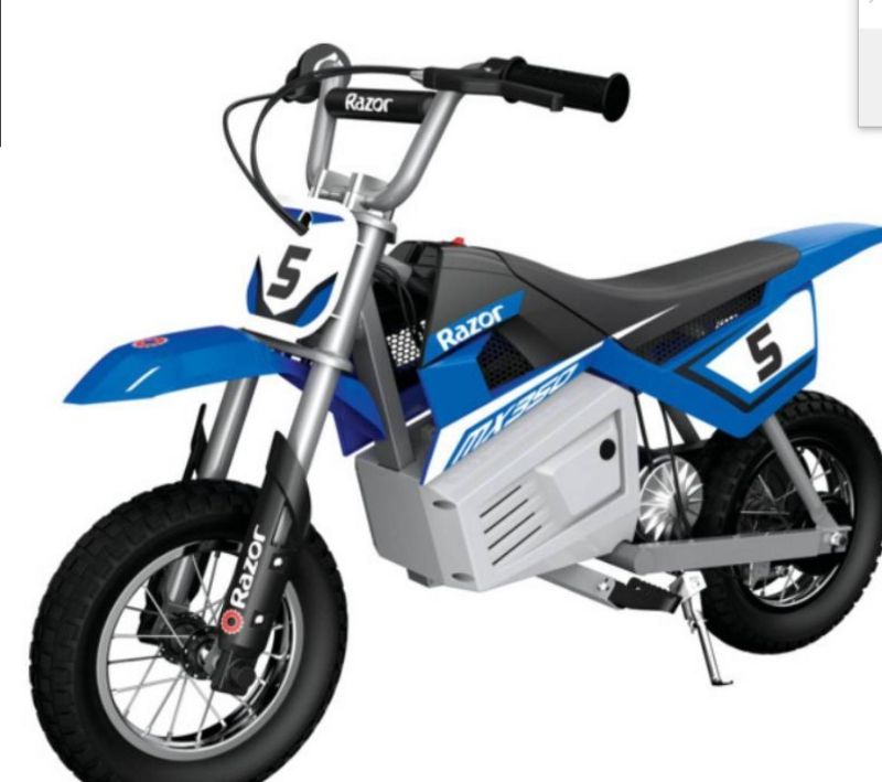 Photo 1 of Razor 24V MX350 Dirt Rocket Powered Ride-On - Blue

