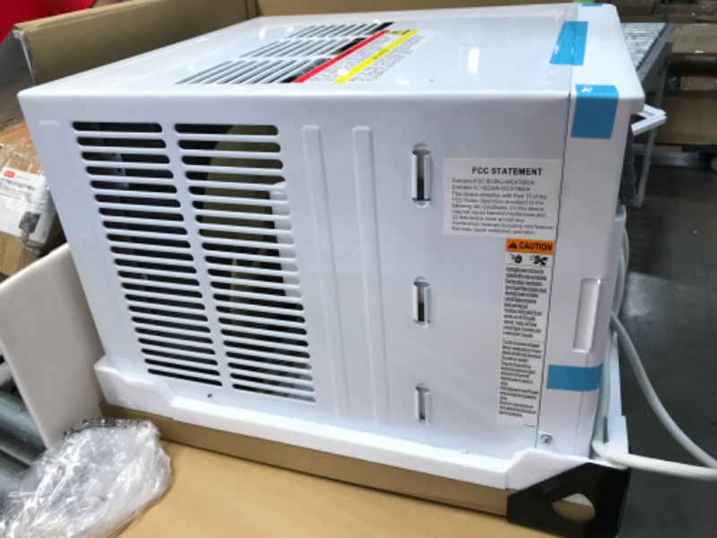 Photo 5 of **UNIT MAKES NOISES* MINOR DAMAGE* Haier Window Air Conditioner 10000 BTU, Wi-Fi Enabled, Energy-Efficient Cooling for Medium Rooms, 10K BTU Window AC Unit with Easy Install Kit, Control Using Remote or Smartphone App
