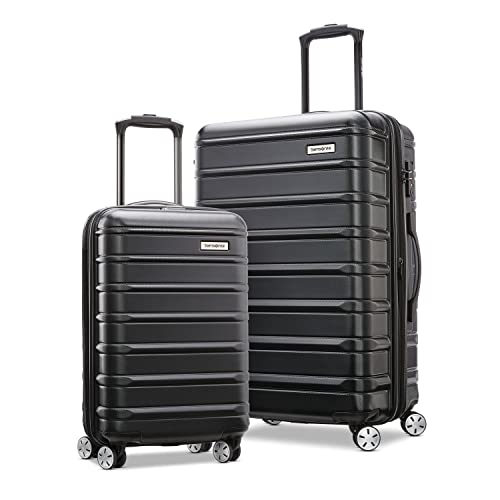 Photo 1 of Samsonite Omni 2 Hardside Expandable Luggage, Midnight Black, 2-Piece Set (20/24)
