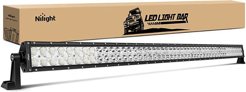 Photo 1 of **HAS CRACK**
Nilight - 15026C-A LED Light Bar  52Inch 300W  Spot Flood Combo LED Driving Lamp Off Road Lights LED Work Light for Trucks Boat Jeep Lamp,2 Years Warranty ?4 x 5 x 53 inches

