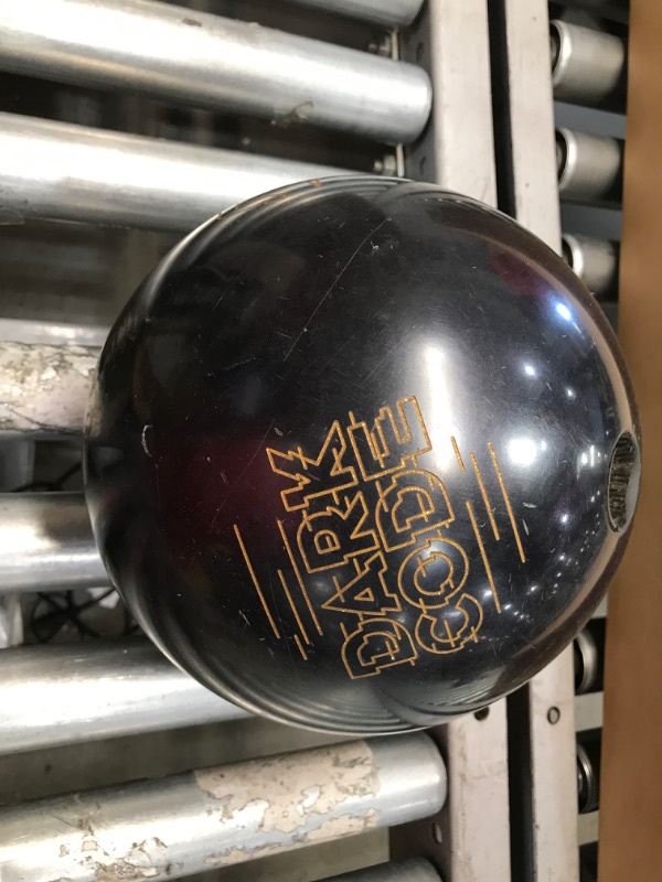 Photo 2 of **MINOR DAMAGE** Storm Dark Code Bowling Ball - Obsidian (15lbs)
