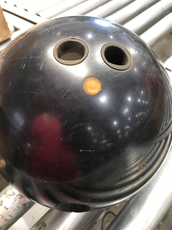 Photo 3 of **MINOR DAMAGE** Storm Dark Code Bowling Ball - Obsidian (15lbs)
