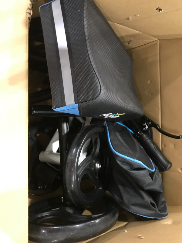 Photo 1 of USED: Aojin Steerable Knee Walker Deluxe Medical Scooter for Foot Injuries Compact Crutches, 2022 Upgraded Model with Dual Rear on-Wheel Brake and Shock Absorption Under The Knee pad