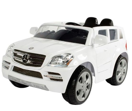 Photo 1 of Rollplay 6V Mercedes-Benz GL450 SUV Powered Ride-On - White  23.23 Inches (H) x 20.87 Inches (W) x 41.34 Inches (D)

