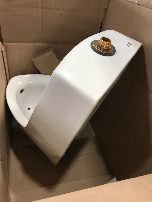 Photo 4 of American Standard 6581001.020 Maybrook Universal Washout Top Spud 0.50 GPF Urinal, White ?12.75 x 12.75 x 18 inches

