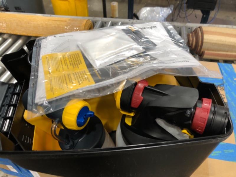 View 4 of MINOR DAMAGE*
Wagner Spraytech 0529091 FLEXiO 5000 Stationary HVLP Paint Sprayer, Sprays Unthinned Latex, Includes two Nozzles, iSpray Nozzle and Detail Finish Nozzle, Complete Adjustability for All Needs
