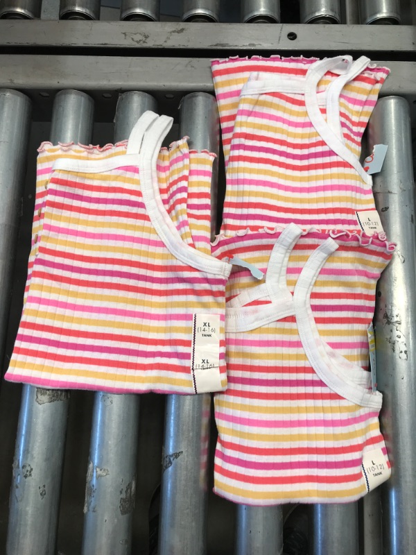 Photo 2 of 3 PACK: Girls' Rib Knit Tank Top - Cat & Jack™
2 large (10-12), 1 Xlarge (14-16)
