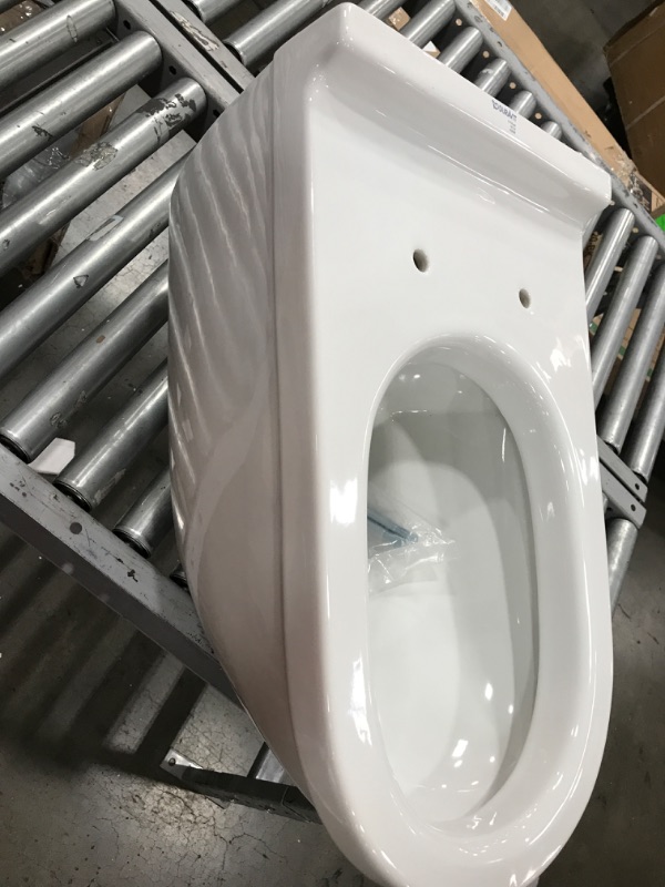 Photo 4 of **MISSING LID* Toilet WallMt 24" Starck 3 Washdown, Durafix, Us-Vers. Wh
