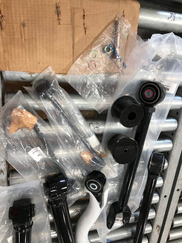 Photo 3 of **MISSING PARTS** 2018 Jeep Wrangler Rancho Complete Lift Kit, 4" Front Lift/3.5" Rear Lift - Short Arm Rock Crawler System with Coil Springs in Black
