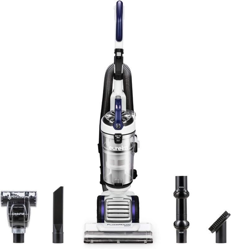 Photo 1 of Eureka FloorRover Bagless Upright Pet Vacuum Cleaner, Suctionseal, Swivel Steering for Carpet and Hard Floor
