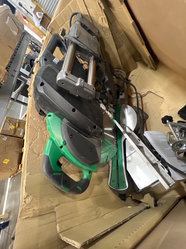 Photo 2 of Metabo HPT 12" Sliding Compound Miter Saw, Compact Slide System, 15-Amp Motor With 12-Inch Miter Saw Blade, 5500 Max Rpm
