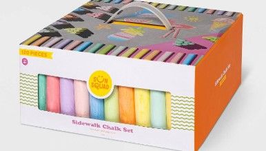 Photo 1 of 120pc Sidewalk Chalk Set - Sun Squad™

