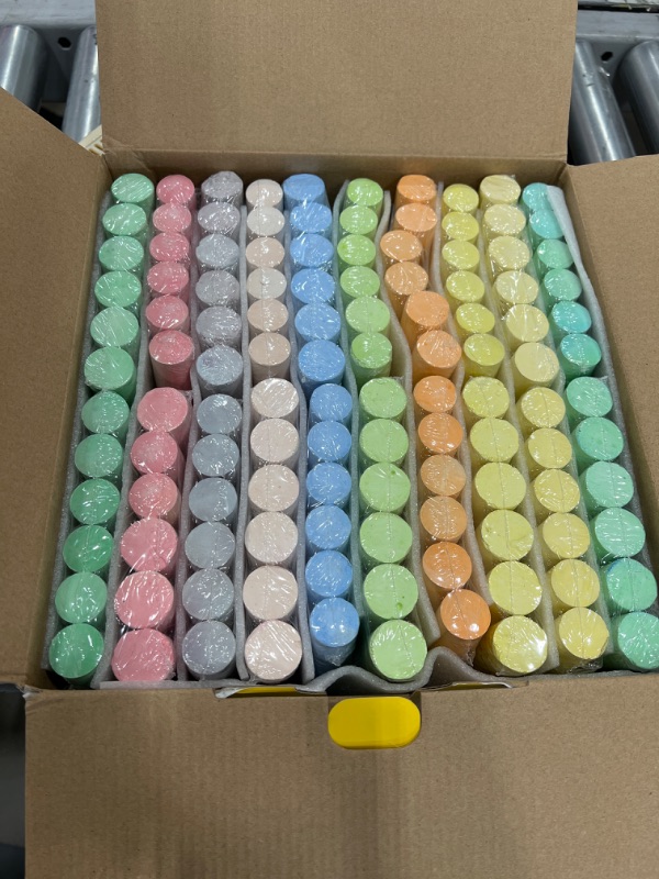 Photo 2 of 120pc Sidewalk Chalk Set - Sun Squad™

