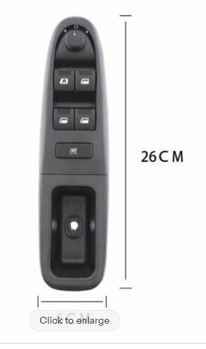 Photo 1 of 1X Power Window Switch Rep# 6554.CF 6554CF Compatible with Peugeot 406 1996-2004 YMRL-AUTO