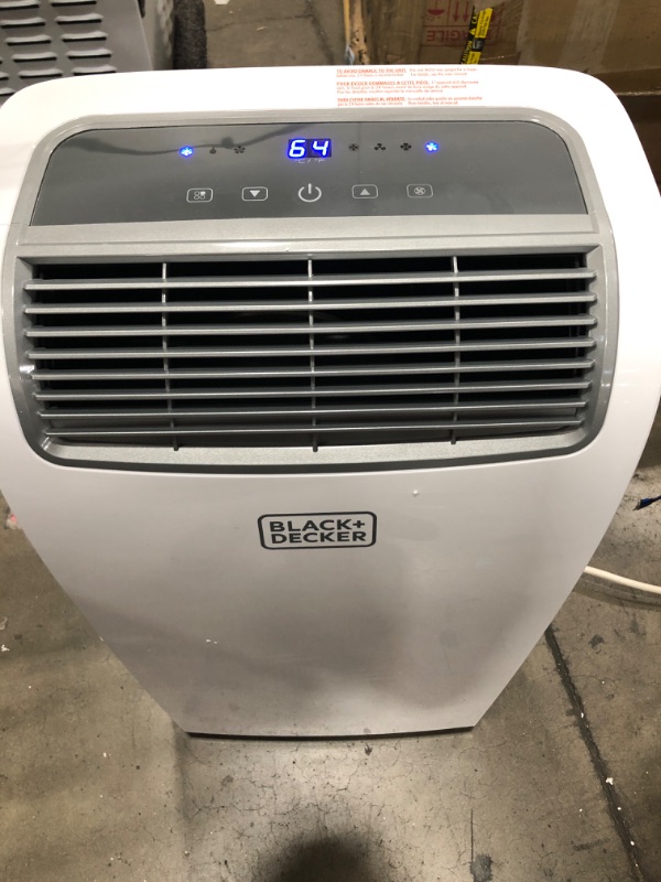 Photo 2 of BLACK+DECKER BPACT10WT AC with Remote Control Portable Air Conditioner, 10,000 BTU, White
