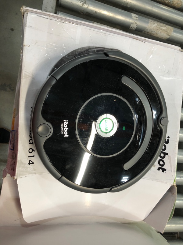 Photo 3 of iRobot Roomba 614 Robot Vacuum- Good for Pet Hair, Carpets, Hard Floors, Self-Charging, Black
