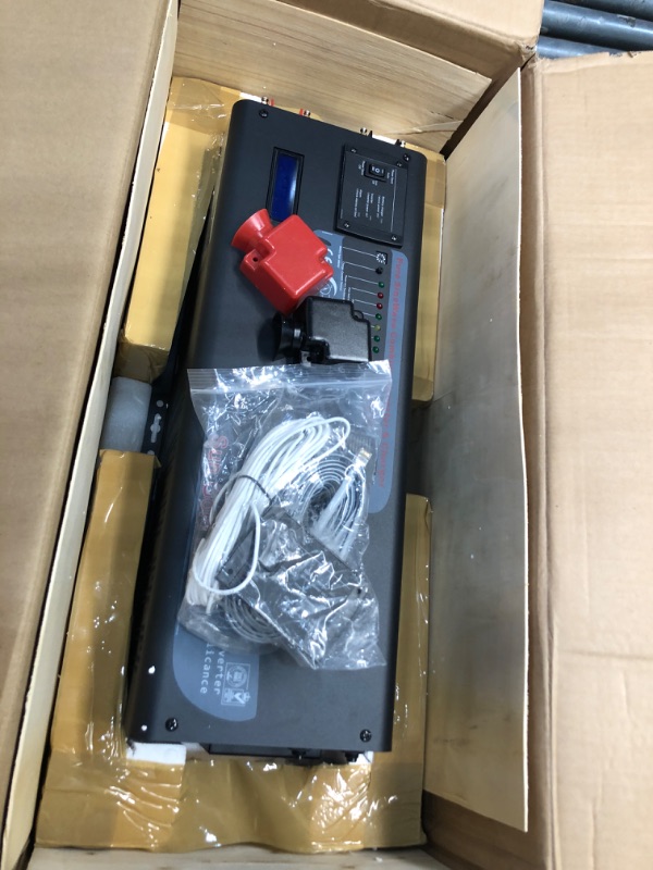 Photo 2 of 4000W Peak12000W 48V Pure Sine Wave Inverter Charger Split Phase 240V Input 120V 240V Output Low Frequency Solar Power Inverter Converter with LCD Display Manufactured by SunGoldPowerCo.,Ltd
