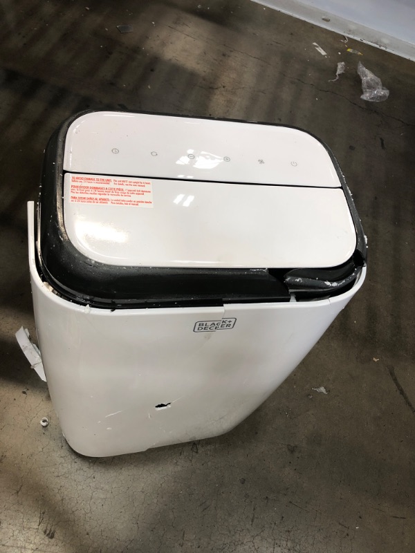 Photo 1 of **PARTS ONLY**Black & Decker 10,000 BTU Cooling/11,500 BTU Heating Portable Air Conditioner/Heater
