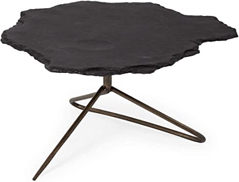 Photo 1 of **INCOMPLETE BOX 2 OF 2 **Mercana Pinera I Coffee Table, Black, 18" H x 37" L x 33" W, (67802-AB)
