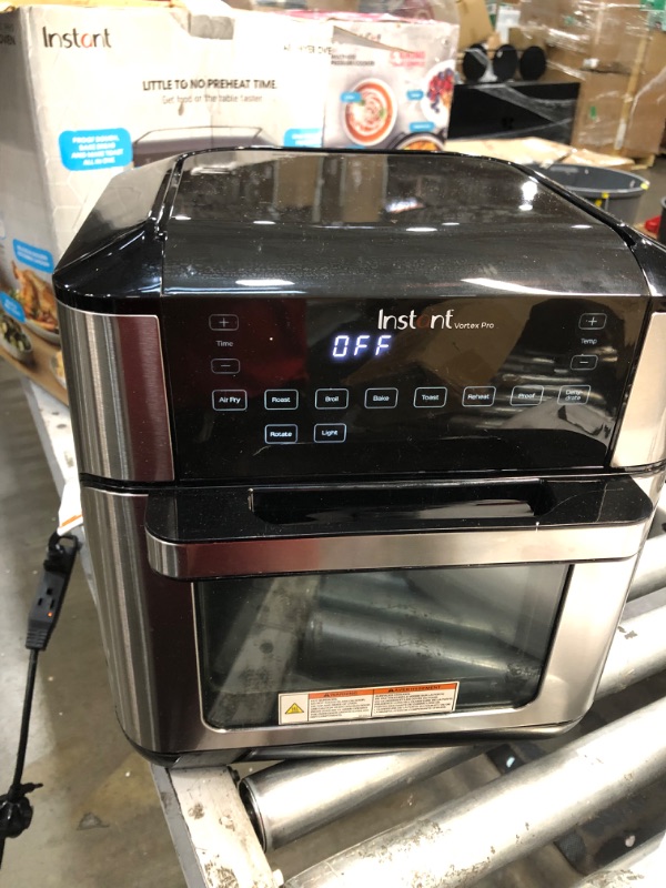 Photo 2 of Instant Vortex Pro 10 qt 9-in-1 Air Fryer Toaster Oven