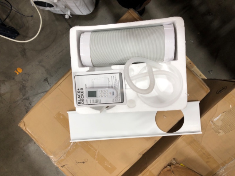 Photo 5 of 10,000 BTU; 6,000 BTU (SACC/CEC) Portable Air Conditioner with Double Motor, Dehumidifier and Remote, White