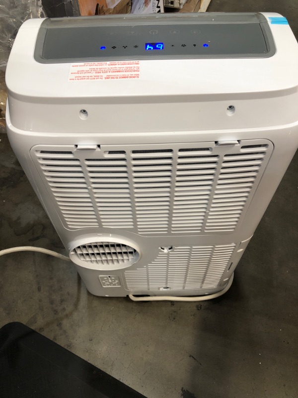 Photo 5 of BLACK+DECKER 14,000 BTU Portable Air Conditioner with Heat and Remote Control, White
