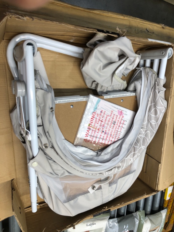 Photo 1 of Dream On Me Karley Bassinet in Cool Grey
