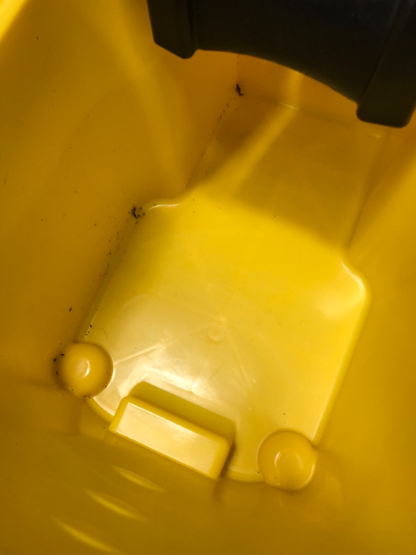 Photo 1 of 1338664 31 Qt Wheeled Wringer Mop Bucket - Yellow
