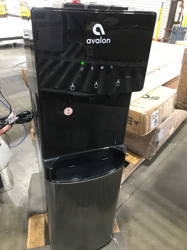Photo 1 of Avalon Bottom Loading Water Cooler Water Dispenser with BioGuard- 3 Temperature Settings - Hot, Cold & Room Water, Durable Stainless Steel Construction, Anti-Microbial Coating- UL/Energy Star Approved
