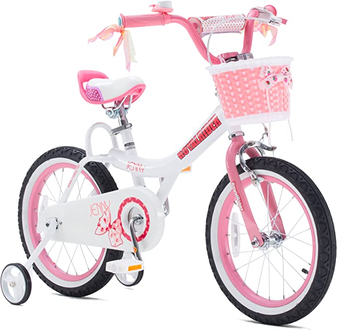 Photo 1 of RoyalBaby Jenny Kids Bike Girls 12 14 16 18 20 Inch Children's Bicycle with Basket for Age 3-12 Years
