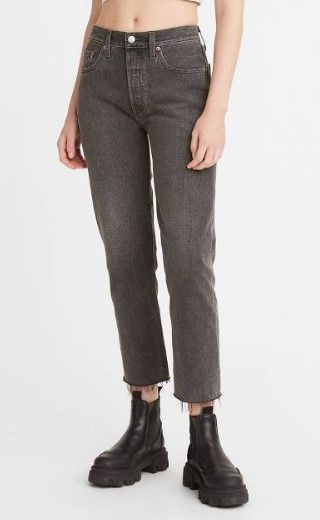 Photo 1 of SIZE 30X36-Levi's® Women's 501™ High-Rise Straight Cropped Jeans

