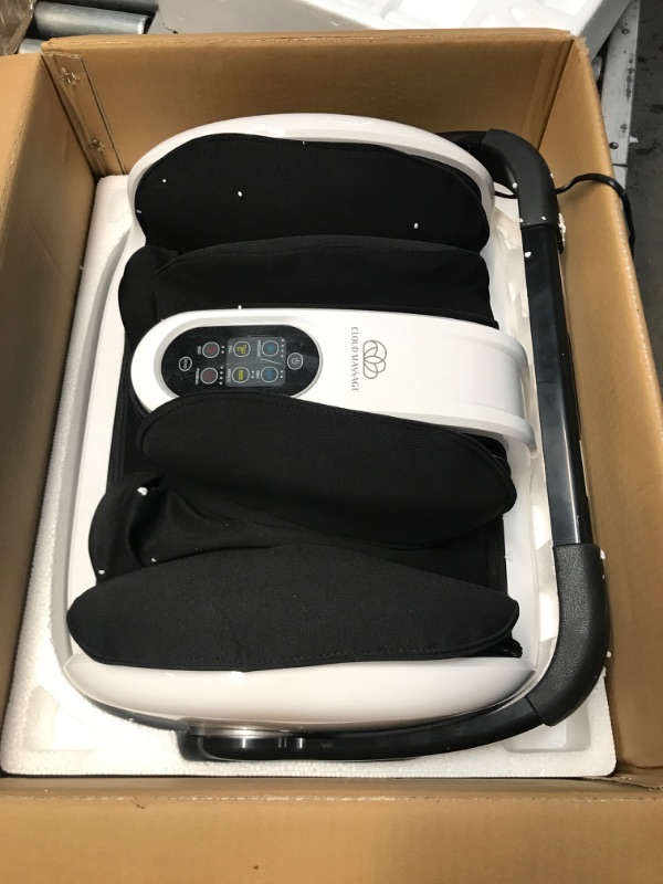 Photo 2 of Cloud Massage Shiatsu Foot Massager Machine - Increases Blood Flow Circulation, Deep Kneading, with Heat Therapy- Deep Tissue, Plantar Fasciitis, Diabetics, Neuropathy (with Remote)
