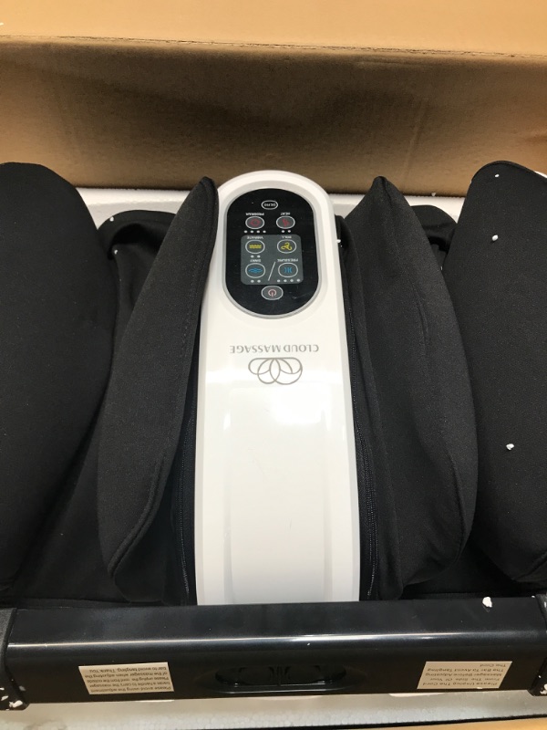 Photo 3 of Cloud Massage Shiatsu Foot Massager Machine - Increases Blood Flow Circulation, Deep Kneading, with Heat Therapy- Deep Tissue, Plantar Fasciitis, Diabetics, Neuropathy (with Remote)
