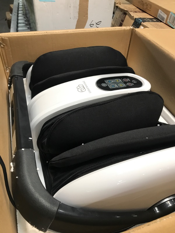 Photo 4 of Cloud Massage Shiatsu Foot Massager Machine - Increases Blood Flow Circulation, Deep Kneading, with Heat Therapy- Deep Tissue, Plantar Fasciitis, Diabetics, Neuropathy (with Remote)
