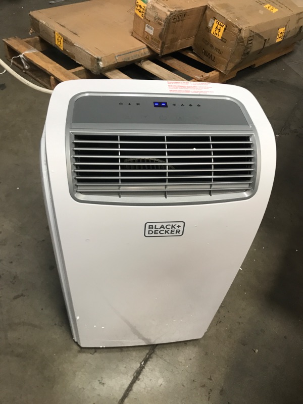 Photo 2 of BLACK+DECKER BPACT10WT AC with Remote Control Portable Air Conditioner, 10,000 BTU, White
