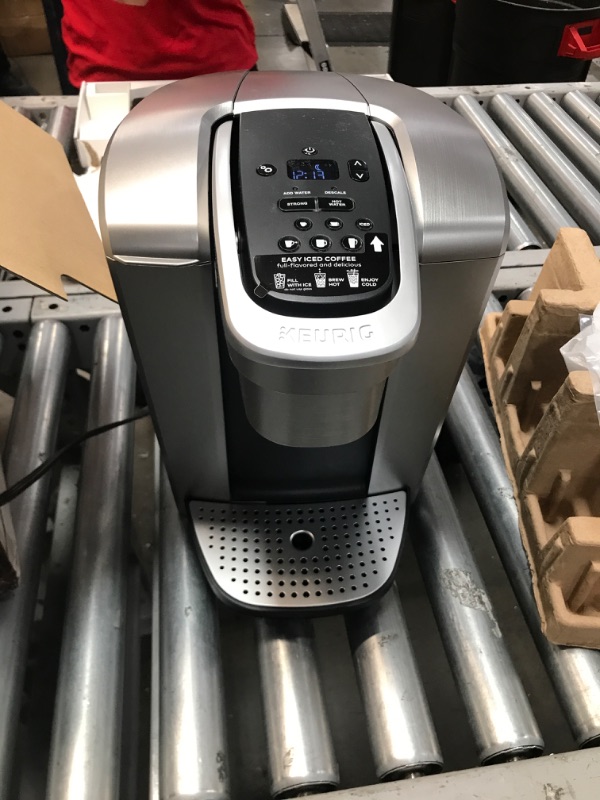 Photo 2 of Keurig K-Elite Coffee Maker, Single Serve K-Cup Pod Coffee Brewer, With Iced Coffee Capability, Brushed Silver
