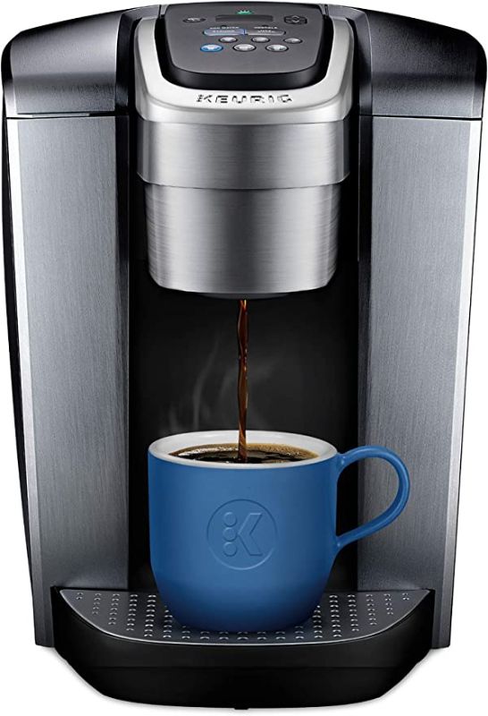 Photo 1 of Keurig K-Elite Coffee Maker, Single Serve K-Cup Pod Coffee Brewer, With Iced Coffee Capability, Brushed Silver
