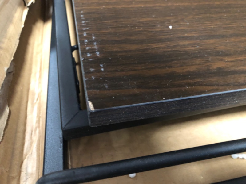 Photo 3 of (DAMAGED TABLE CORNER; SCRATCHED LEGS) Engriy Folding Computer Desk, 40" Writing Study Desk